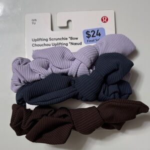 lululemon uplifting Scrunchies